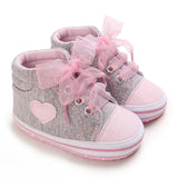 Pink Baby Shoes Princess Fashion Sneakers Infant Toddler