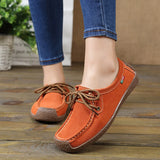 New Arrival Women Casual Shoes 2023 Suede Leather