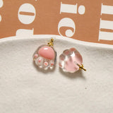 10pcs Cartoon Jelly Color Drop Oil Cat Claw