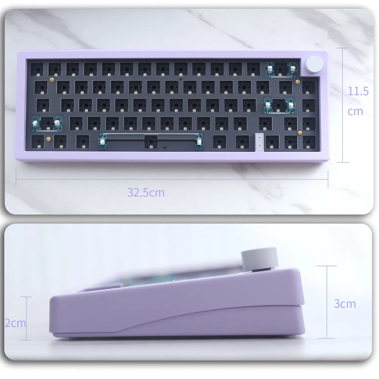 GMK67 65% Gasket Bluetooth 2.4G Wireless Hot-swappable Customized