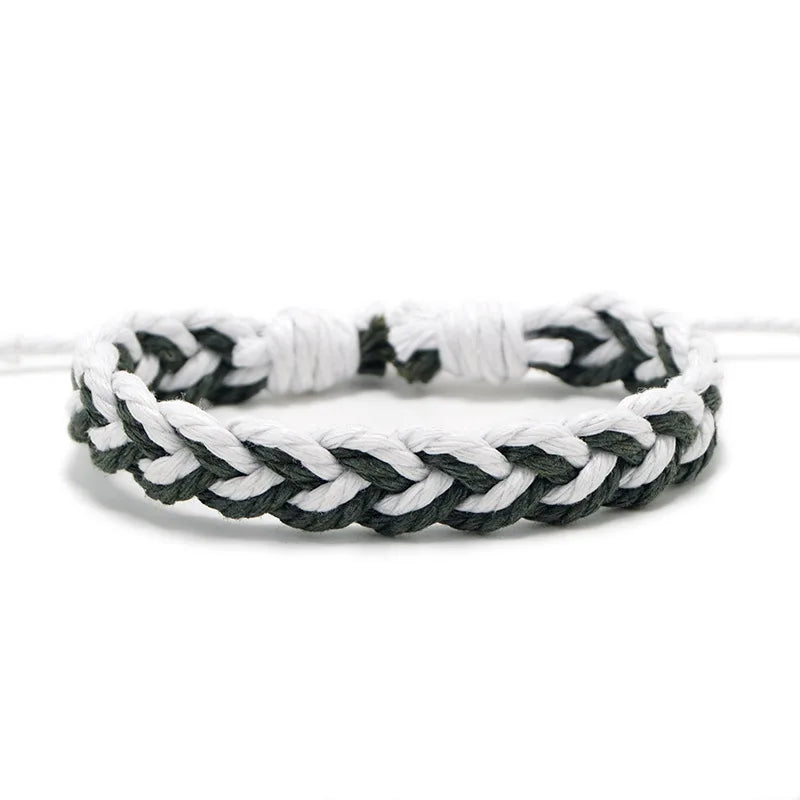 Ethnic Thread Bracelet Retro Handmade Boho Multicolor Braided