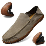 Genuine Leather Men Loafers Cow Leather Casual Shoes