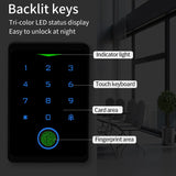 Tuya WIFI Fingerprint Access Control Kits Security Protection