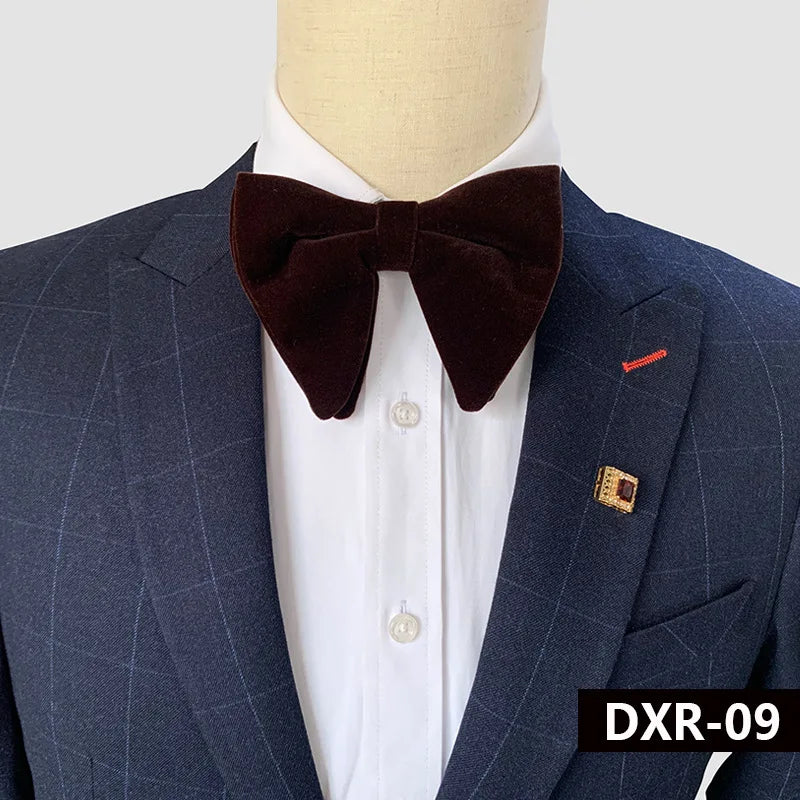 Good Quality Velvet Bow Tie For Men Gentleman