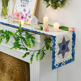 Jewish Menorah Hanukkah Holiday Kitchen Dining Table Decoration