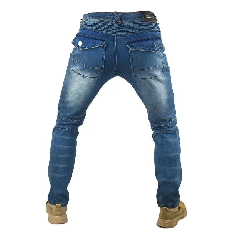 PK718 Pants Motorcycle Pants Men Moto Jeans Protective Gear Riding Touring Motorbike Trousers Motocross Pants Moto Pants