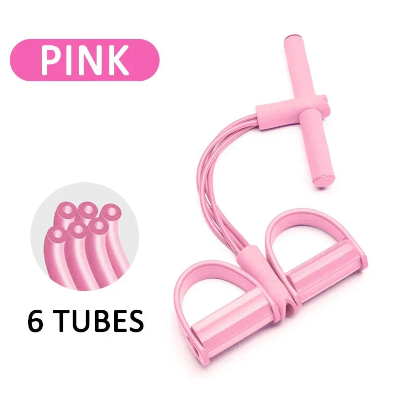 Multifunction Tension Rope Resistance Band Elastic Pedal Puller