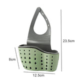 Kitchen Storage Drain Basket Soap Sponge Holder Kitchen