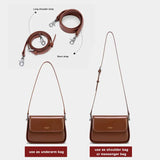 Women's Bag Female Elegant Saddle Shoulder Bag 2022