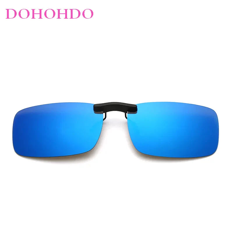 DOHOHDO 2023 New Rimless Polarized Clip On Sunglasses