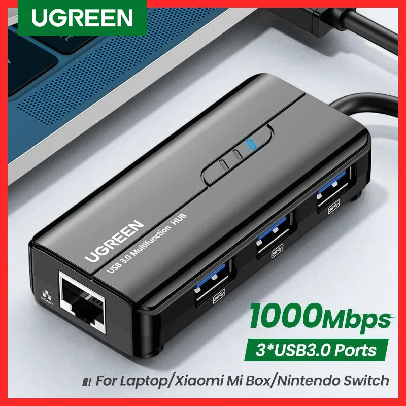 UGREEN USB3.0 Ethernet Adapter 1000Mbps USB RJ45 USB