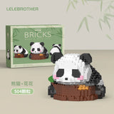 Mini 3D Animal Huahua Panda Building Blocks Model