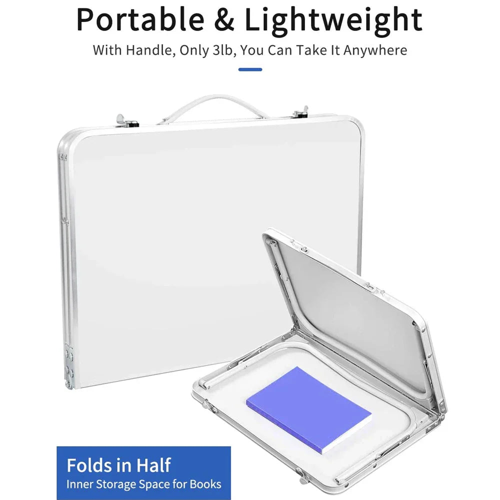 Folding Laptop Desk, Portable Foldable Camping Table, Mini