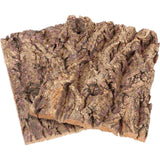 2Pcs Terrarium Tree Bark Decor Turtle Snake Hide
