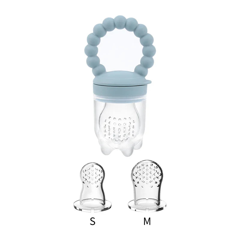 Baby Pacifier Fruit Feeder Baby Silicone Mesh Bag