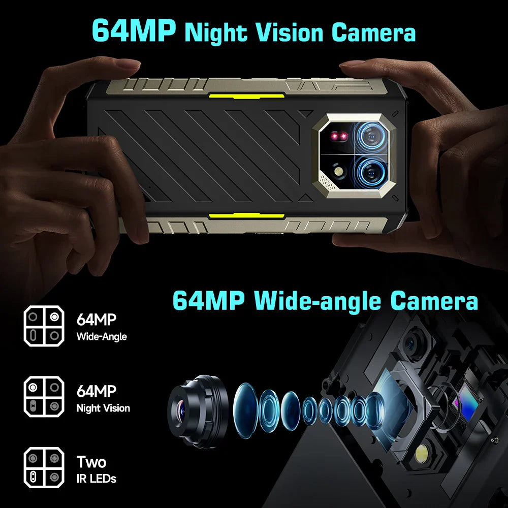 [World Premiere]Ulefone Armor 22 Rugged Phone ,16GB (8GB+8GB)