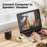 CableCreation USB Type C External Sound Card Type