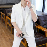 V2274-Casual men's business style suit, suitable for summer