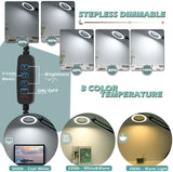 2021 NEW 200MM Diam 120 LED 8X Magnifying