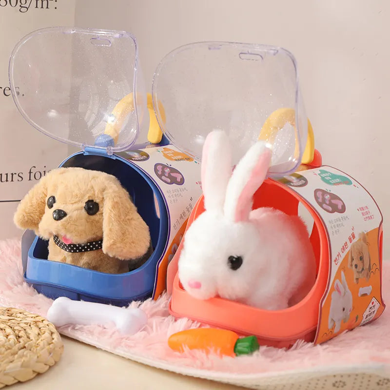 Children Pretend Play Pet Care Set Simulation Electric