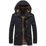 New Military Thick Warm Man Jacket Winter Parkas