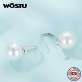 WOSTU Real 925 Sterling Silver European Simple U