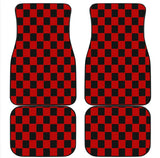 Checkerboard Car Mats Auto Parts Rubber Floor Mats
