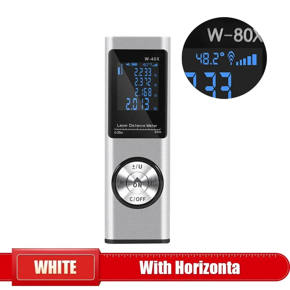 Laser Distance Meter Rangefinder Laser Tape Measure Digital