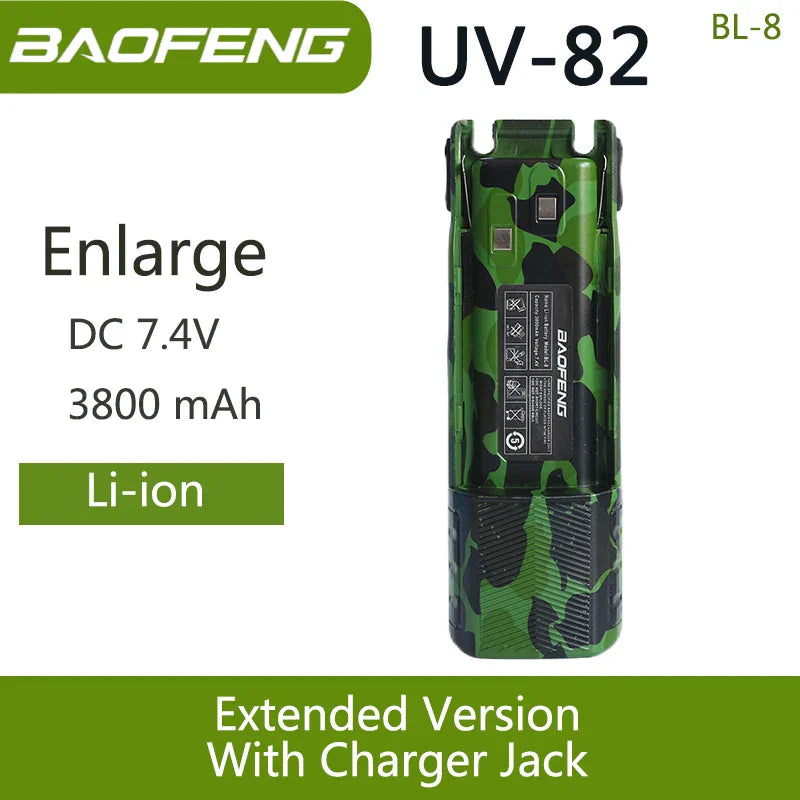 Baofeng UV 82 BL-8 Battery Walkie Talkie Ham