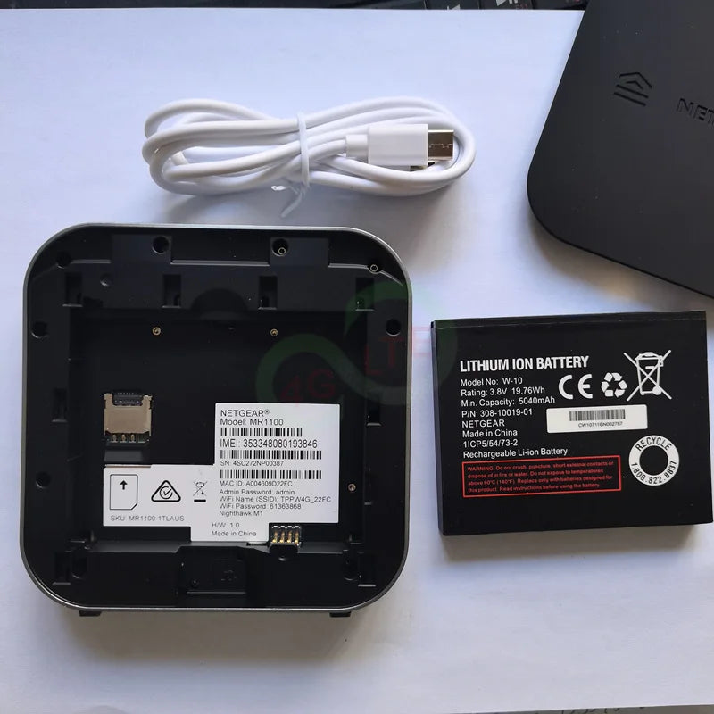 Unlocked M1 Netgear Nighthawk Mr1100 4GX Gigabit LAN/WAN