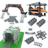 City Trains Parts Bridge Tunnel Model straight curved