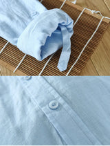 2021 New 100% Pure Linen Long Sleeve Shirts