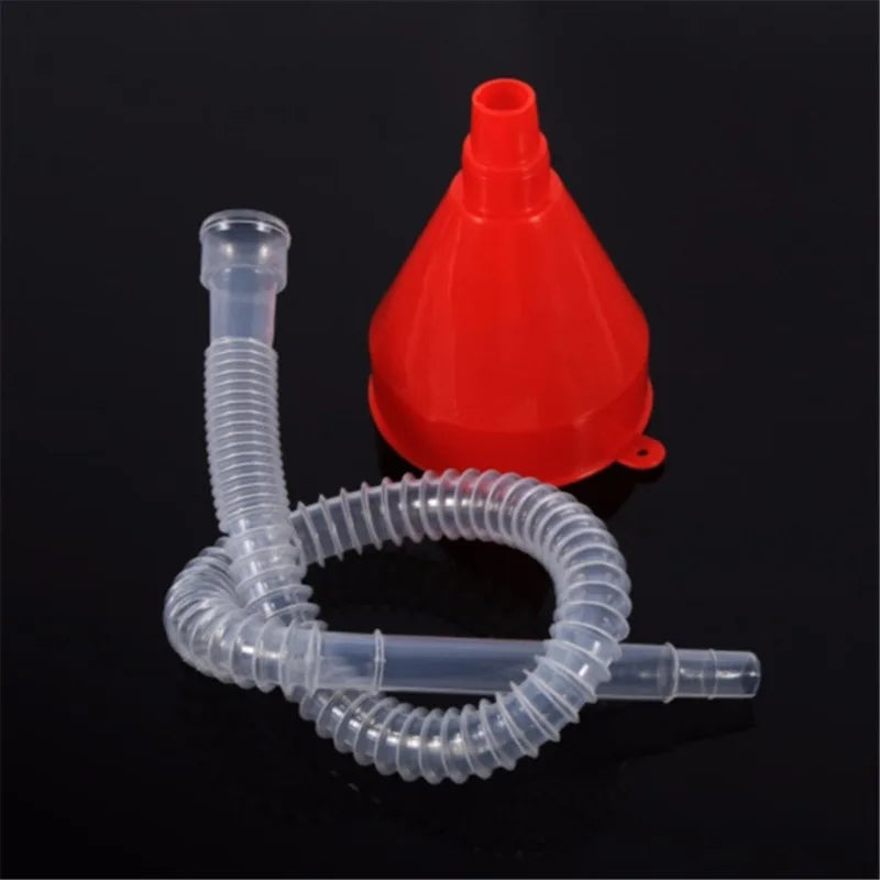 Refueling Funnel with Filter Motorcycle Refuel Gasoline Engine