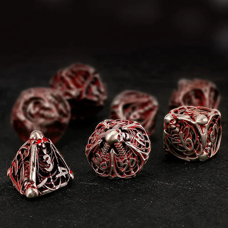 Special Offer Resin Metal Dice Set Sample With