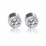 Weight Loss Magnet Earring Zircon Crystal Strong Magnetic