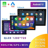 7"/9"/10" OLED CarPlay Android Radio Player