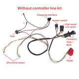 12V children's electric car DIY line switch motor