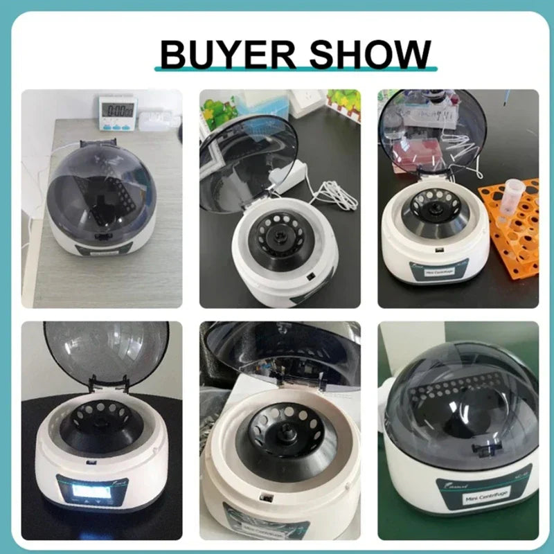 JOANLAB Laboratory Centrifuge Digital Plasma Mini Centrifuge For