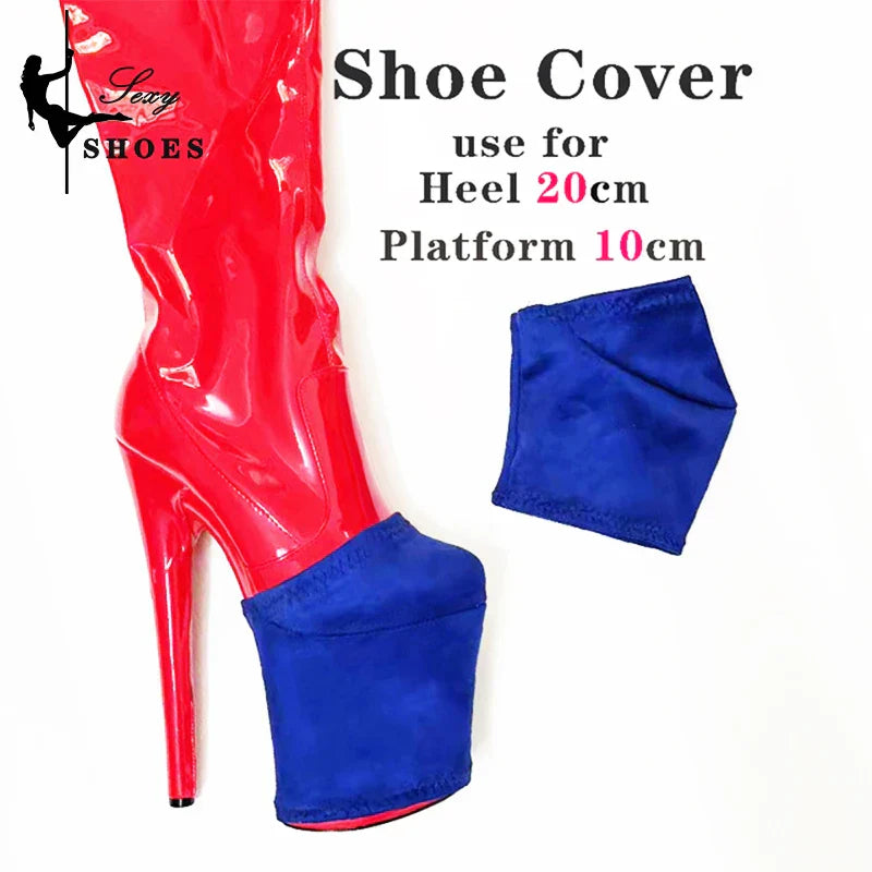 Boot Protective Cover Suede Surface Pole Dance Boots