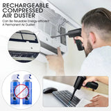 2 in 1 Air Duster Vaccum Cleaner Portable