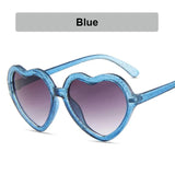 Fashion New Childrens Gradient Sunglasses Heart Shape Frame