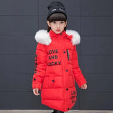 Big Size Winter Girls Jackets Keep Warm Thicken