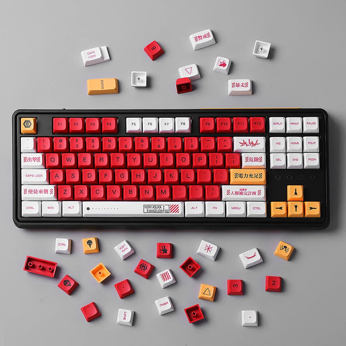 134 XDA Keycaps Dye-Sublimation PBT for MX Mechanical Keyboard