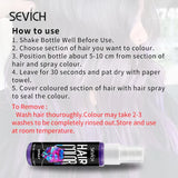 Sevich 8 Colors 30ml Hair Dye Spray Disposable