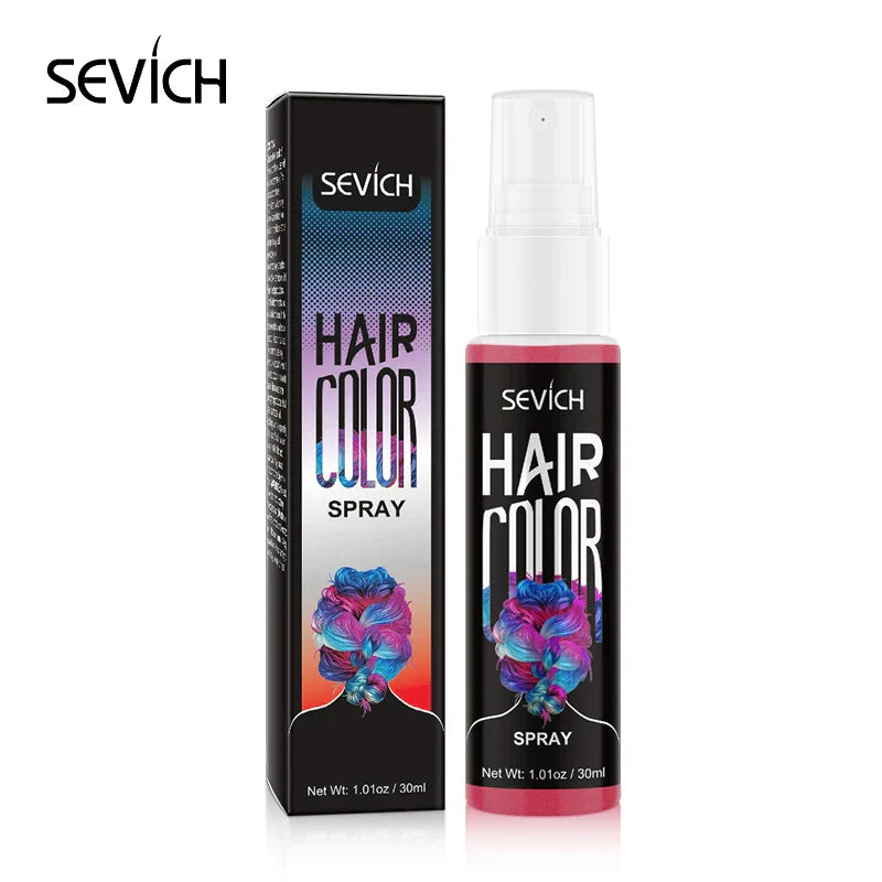 Sevich 8 Colors 30ml Hair Dye Spray Disposable