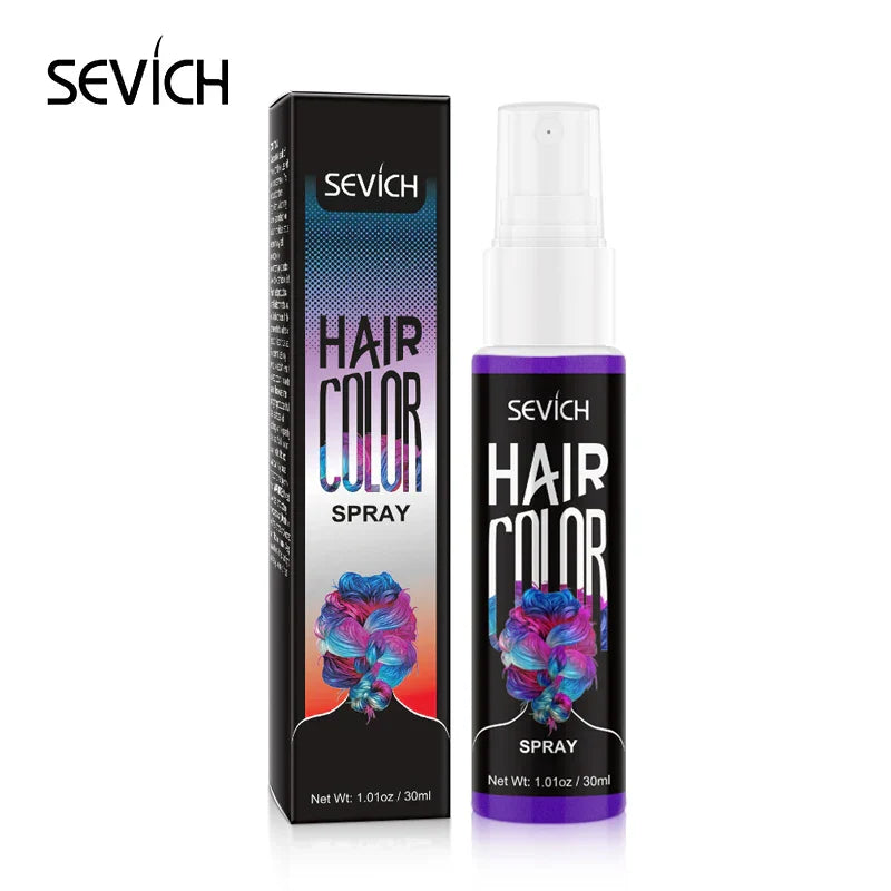 Sevich 8 Colors 30ml Hair Dye Spray Disposable