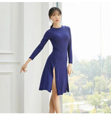 Sexy Hem Slit Design Dance Dress for Women