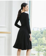 Sexy Hem Slit Design Dance Dress for Women