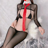 Sexy Inverse Gauze Rabbit Anime Maid Cosplay Costumes