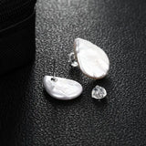 Baroque Natural Freshwater Pearls Square Shape and Multiple